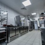 Профессиональное ресторанное оборудование от Profitex. Отель "Азимут Переславль", Переславль-Залесский. На фото цех выпечки с оборудованием CAS, Modular, McAlpine, Klarco, Элид, Fimar, HiCold, Sottoriva, Modular, Flamic, Martellato, Zanolli, Astoria.