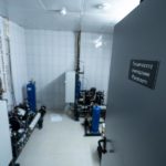 Профессиональное оборудование для ресторана, бара и кафе от Profitex. Отель "Азимут Переславль", Переславль-Залесский. На фото техническое помещение цокольного этажа.