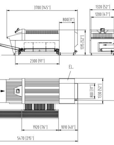 Габариты ALPHA T5