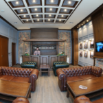 Специализированное кухонное оборудование для HoReCa. Отель "The Local", Грозный. На фото интерьер бара при отеле.