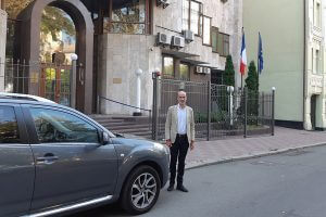 Профессиональное кухонное оборудование от PROFITEX. Посольство Франции, Украина, Киев. На фото здание посольства.