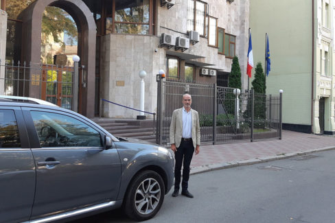 Профессиональное кухонное оборудование от PROFITEX. Посольство Франции, Украина, Киев. На фото здание посольства.