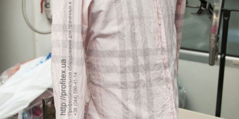 Финишное оборудование для прачечной, химчистки, аквачистки. Сеть химчисток АКВАТЕХ Итальянский бульвар, Украина, Одесса. На фото рубашечный пароманекен Pony Италия.