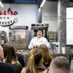 Оборудование для открытия пекарни от PROFITEX. GASTRO BAKERY HUB, Украина, Киев. На фото бренд пекарь-технолог PROFITEX GROUP Вита Козар на открытии студии GASTRO BAKERY HUB.
